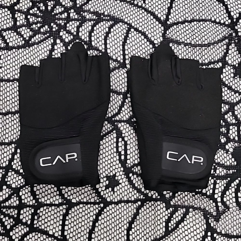 CAP Workout Fingerless Gym Lifting Gloves Men's Size XS/S
